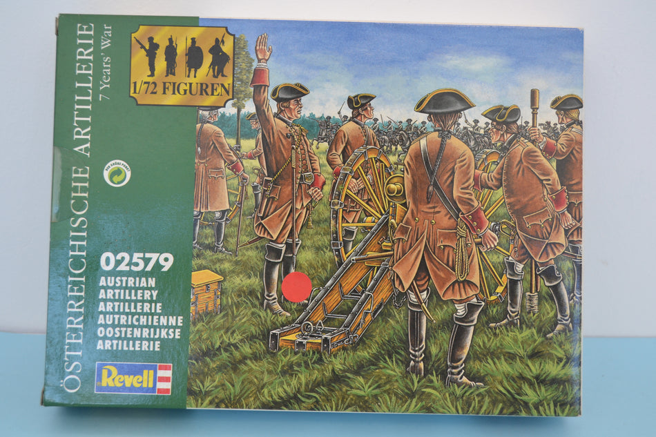 Revell 1/72 7 Years War Austrian Artillery boxed on sprue