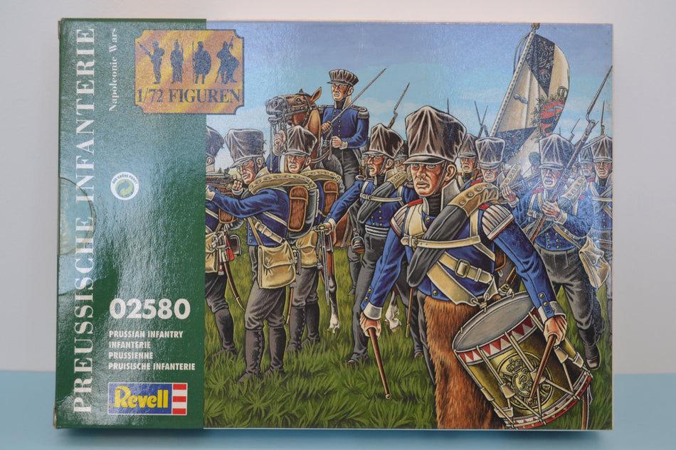 Revell 1/72 Napoleonic Wars Prussian Infantry boxed on sprue