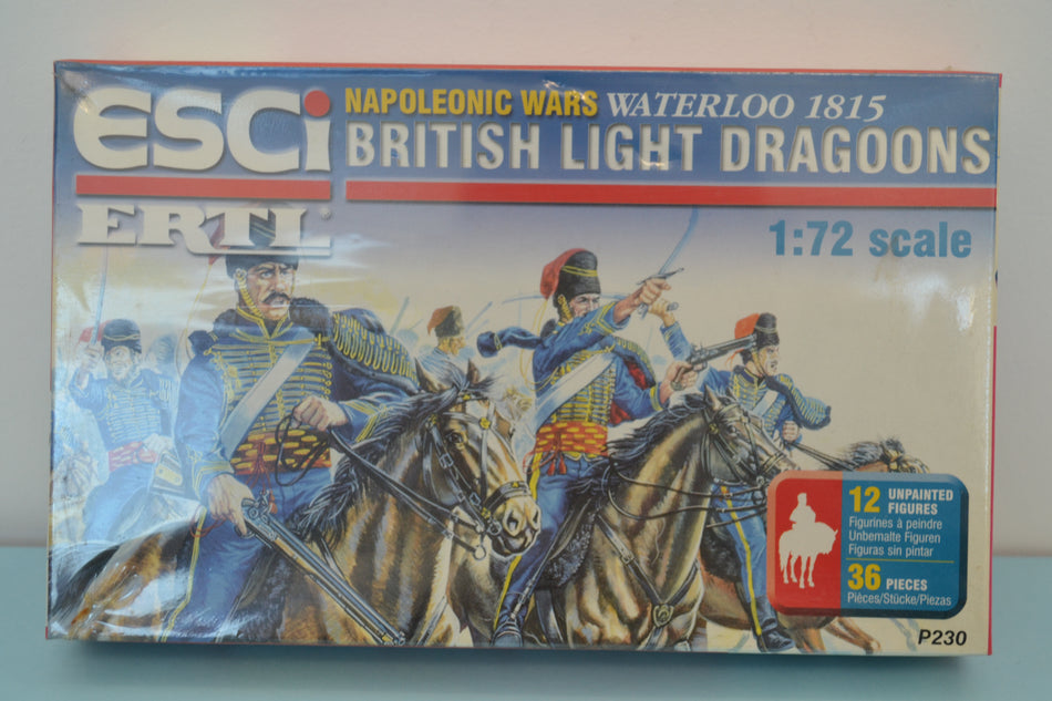 Esci 1/72 Napoleonic Wars British Light Dragoons sealed box