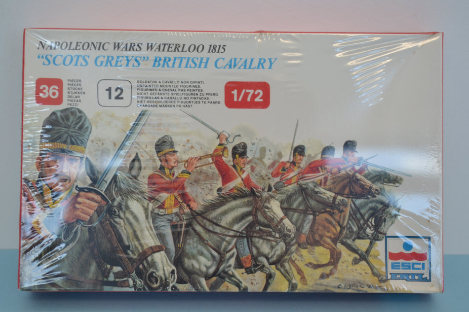 Esci 1/72 Napoleonic Wars Scots Greys British Cavalry Sealed Box