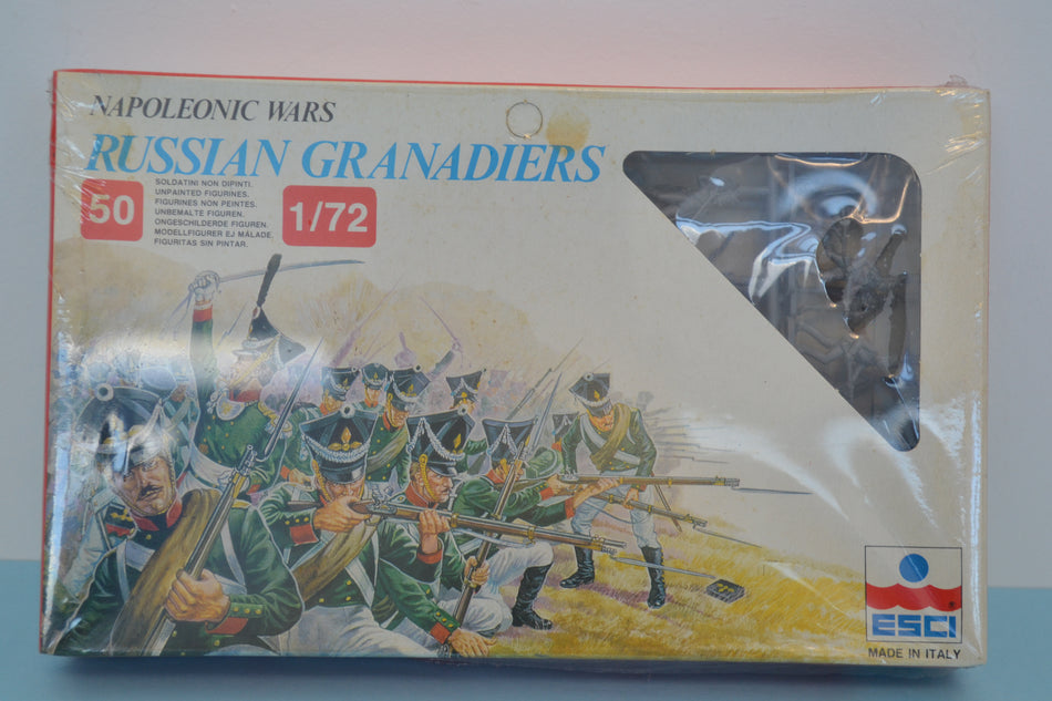 Esci 1/72 Napoleonic Wars Russian Grenadiers Sealed Box