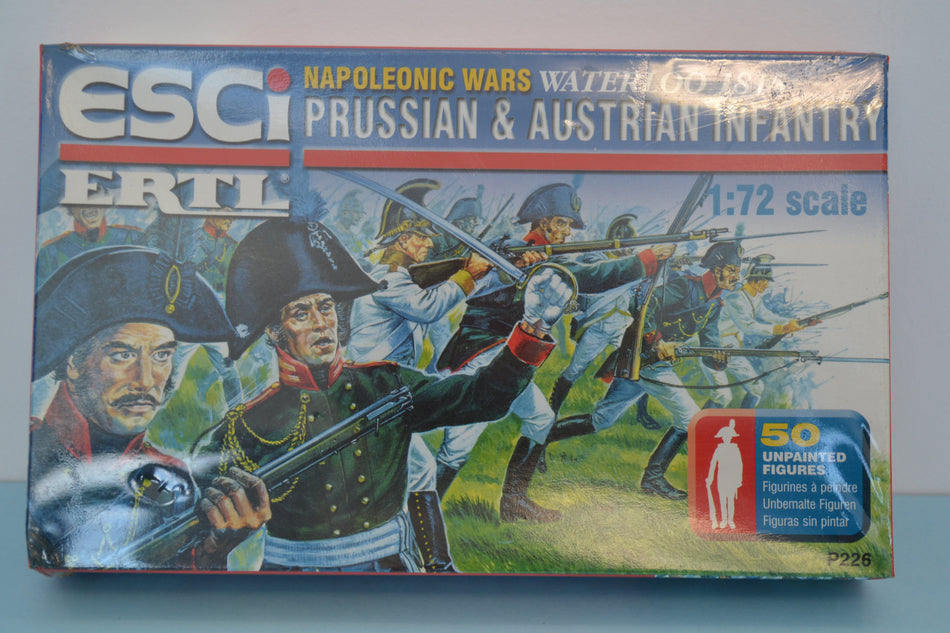 Esci 1/72 Napoleonic Wars Prussian and Austrian Infantry Sealed Box