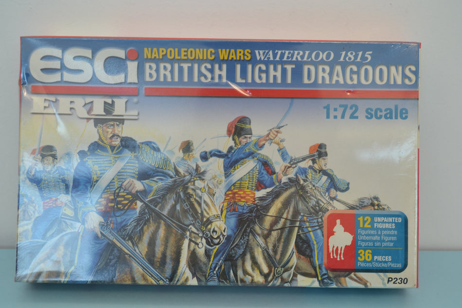 Esci 1/72 Napoleonic Wars British Light Dragoons sealed box