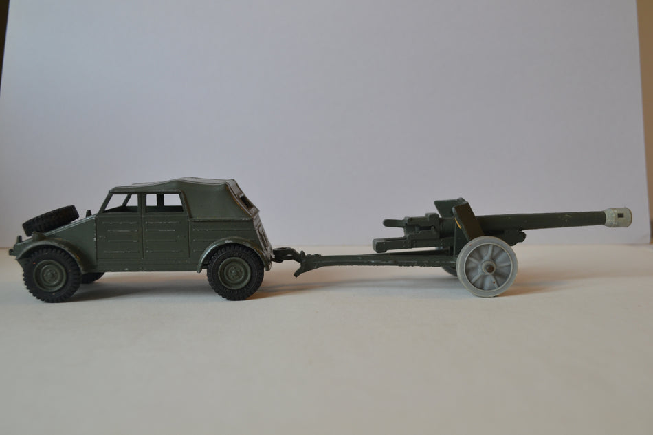 Dinky 617 German Volkswagen KDF and PAK 50mm Gun