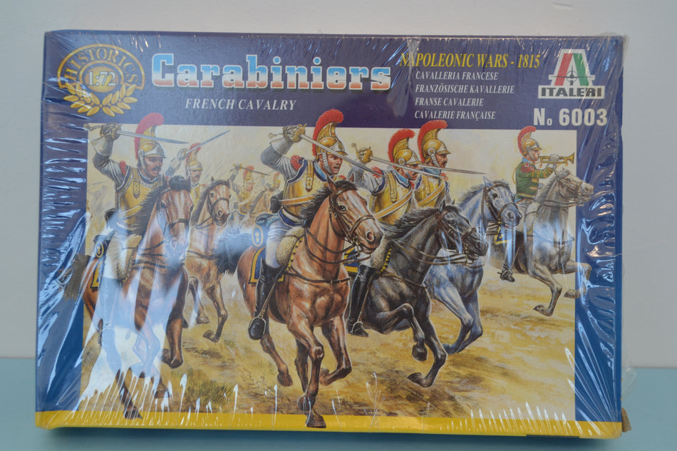 Italeri 1/72 Napoleonic Wars French Carabiniers sealed box