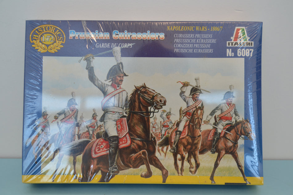 Italeri 1/72 Napoleonic Wars Prussian Cuirassiers sealed box