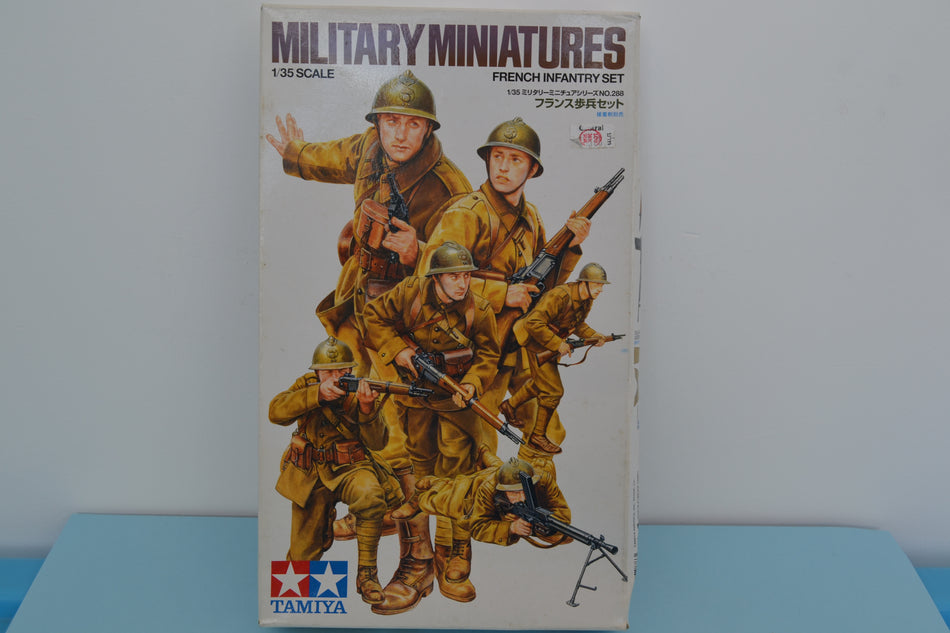 Tamiya 1/35 French Infantry Set boxed on sprue