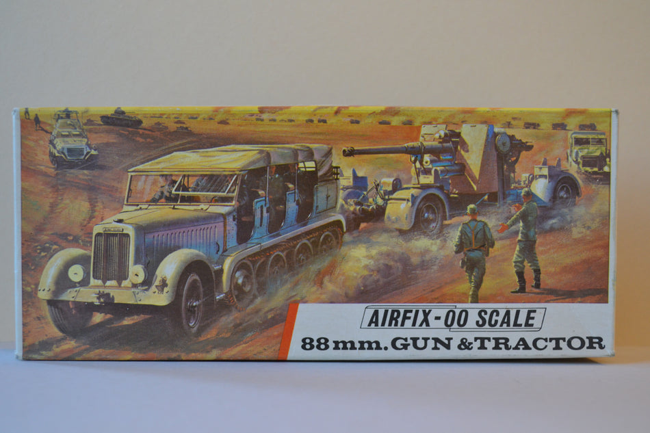 Airfix 88mm Gun and Tractor Kit