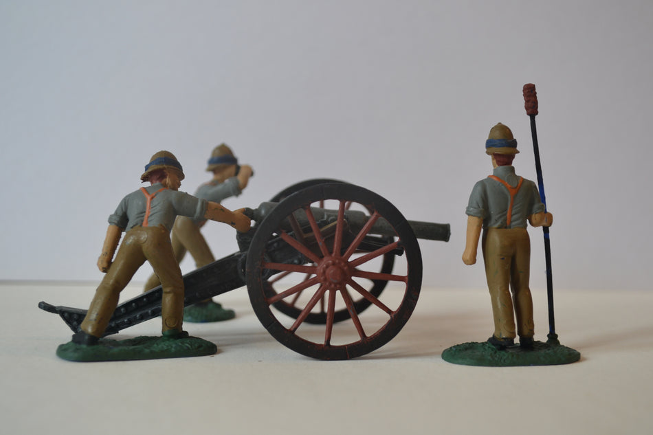 Armies in Plastic British Camel Corps Artillery Gun and Crew