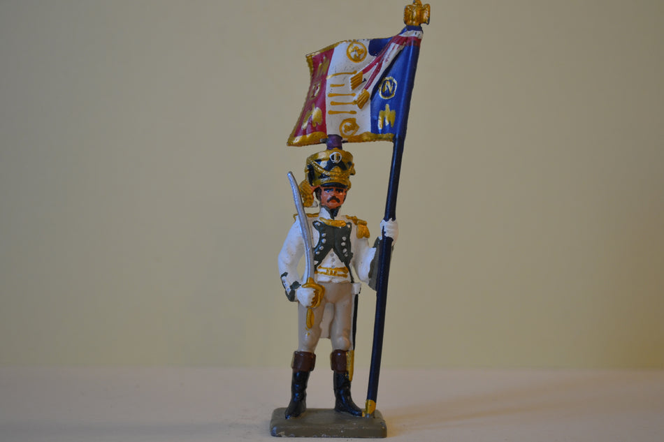 Starlux Napoleonic Officer Standard Bearer 4th Line Regt.