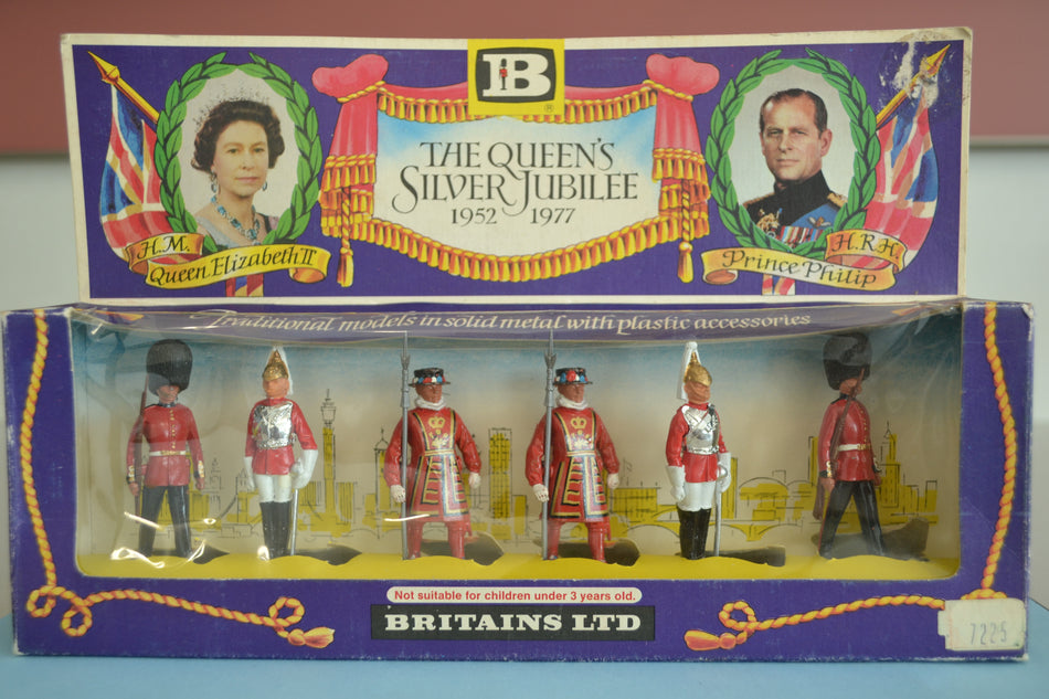 Britains Queens Silver Jubilee Set 7225