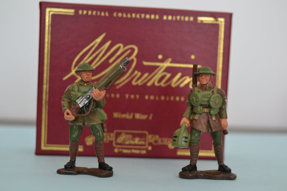 Britains 00161 WWI British Infantry Metal Figure Set