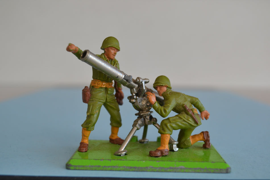 Britains Deetail American Infantry Mortar Team WW2