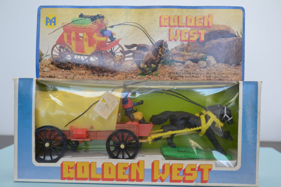 Golden West Hong Kong Covered Wagon Boxed