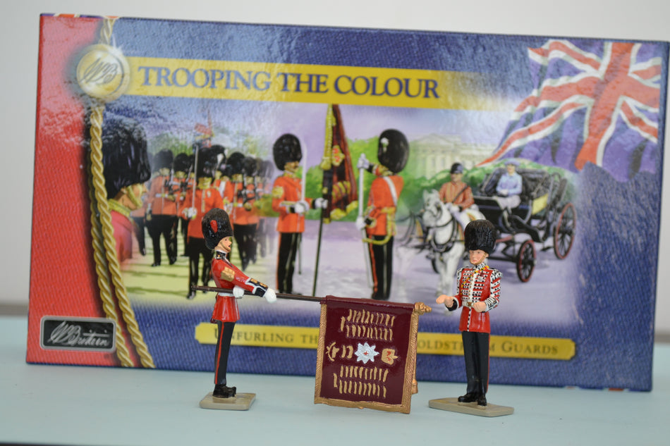 Britains 40112 Unfurling the Colour Coldstream Guards Boxed
