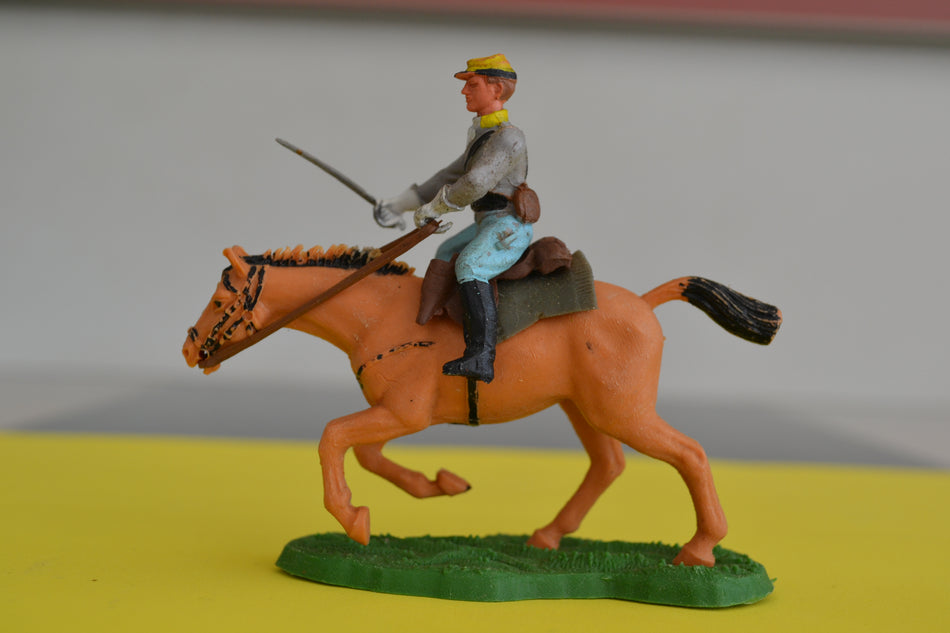 Britains Swoppets ACW Confederate Mounted Trooper