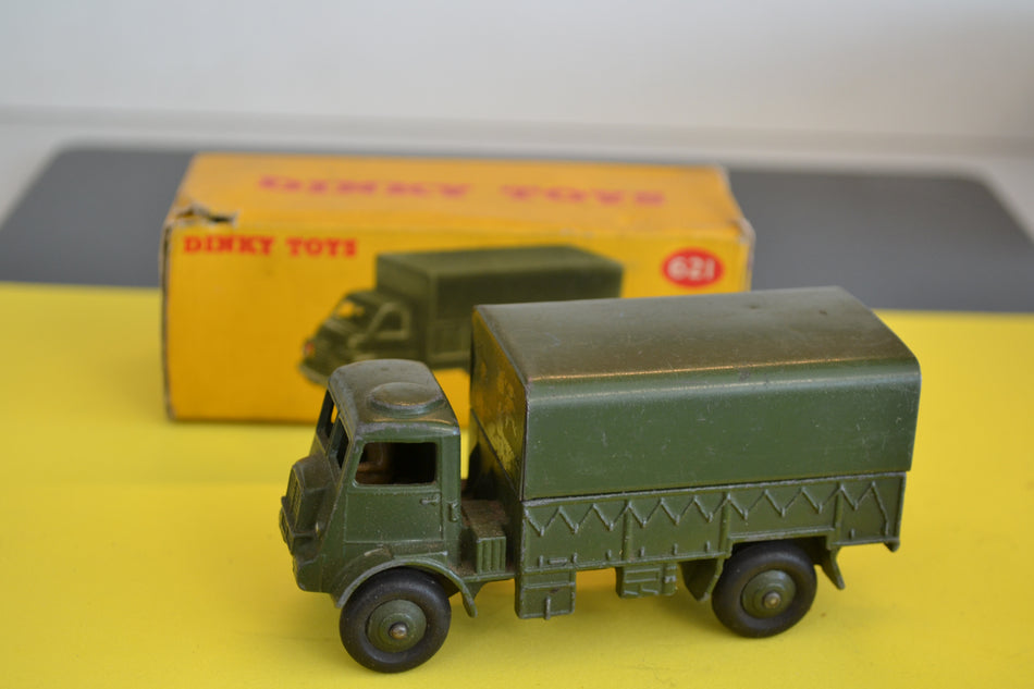 Dinky 621 3 Ton Army Wagon Boxed