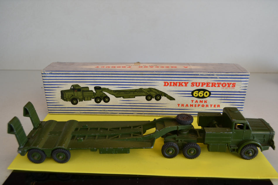 Dinky Toys 660 Mighty Antar Tank Transporter Boxed