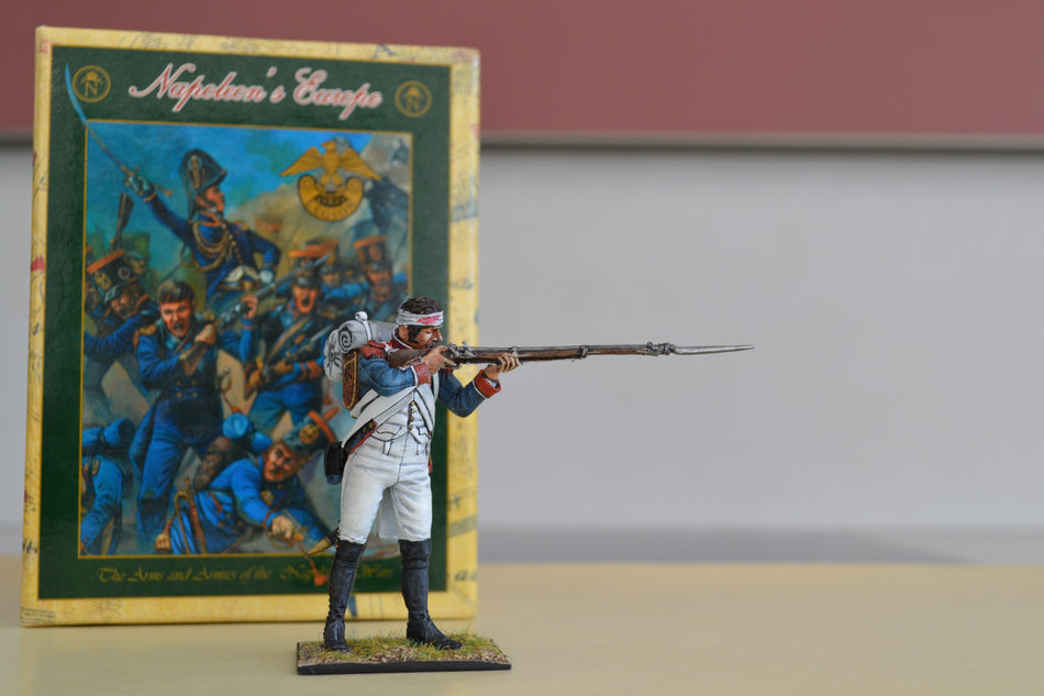 First Legion NAP0335 French 18th Line Infantry Grenadier Firing - Bandaged Head