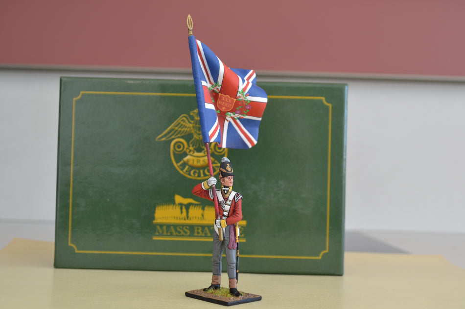 First Legion MB076 British 30th Regt of Foot Ensign Standard Bearer