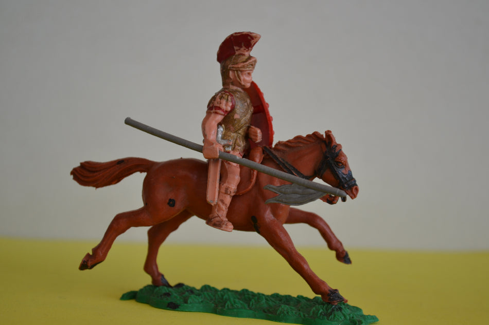 Timpo Solids Roman Mounted Cavalry RARE