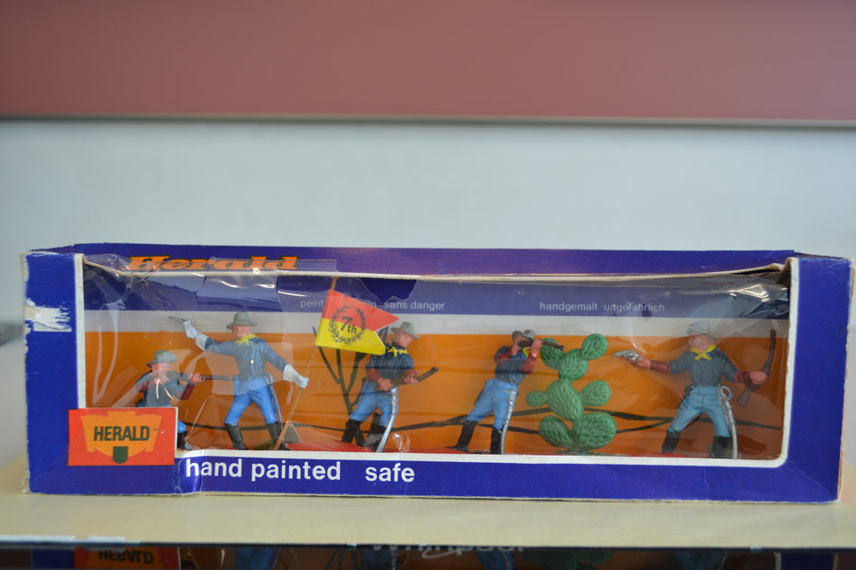 Britains Herald 7th Cavalry Boxed Set