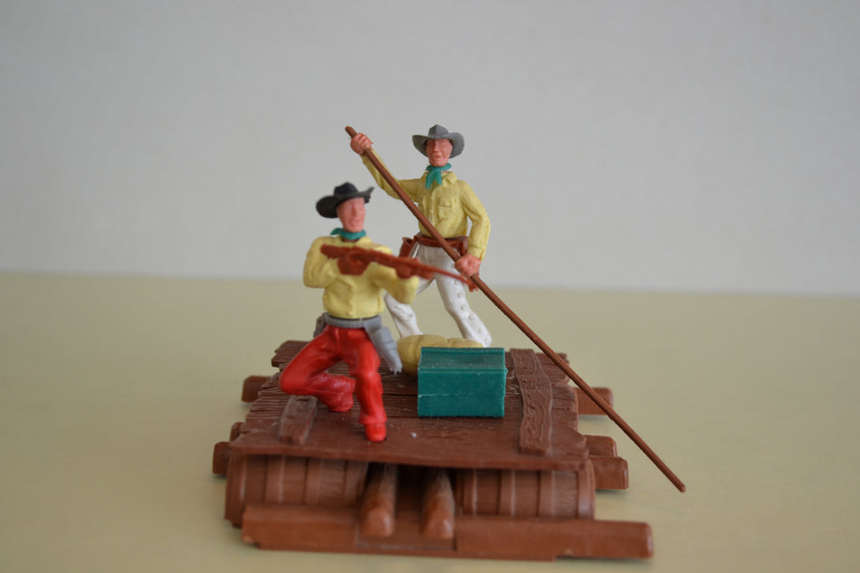 Timpo Cowboys on Raft