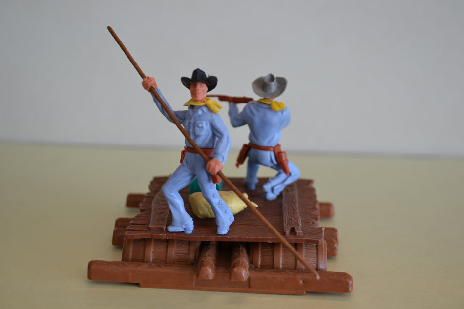 Timpo Cowboys on Raft
