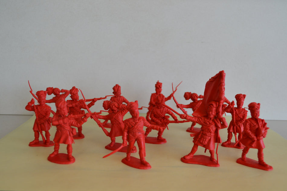 Timpo Napoleonic British Highland Infantry lot of 14