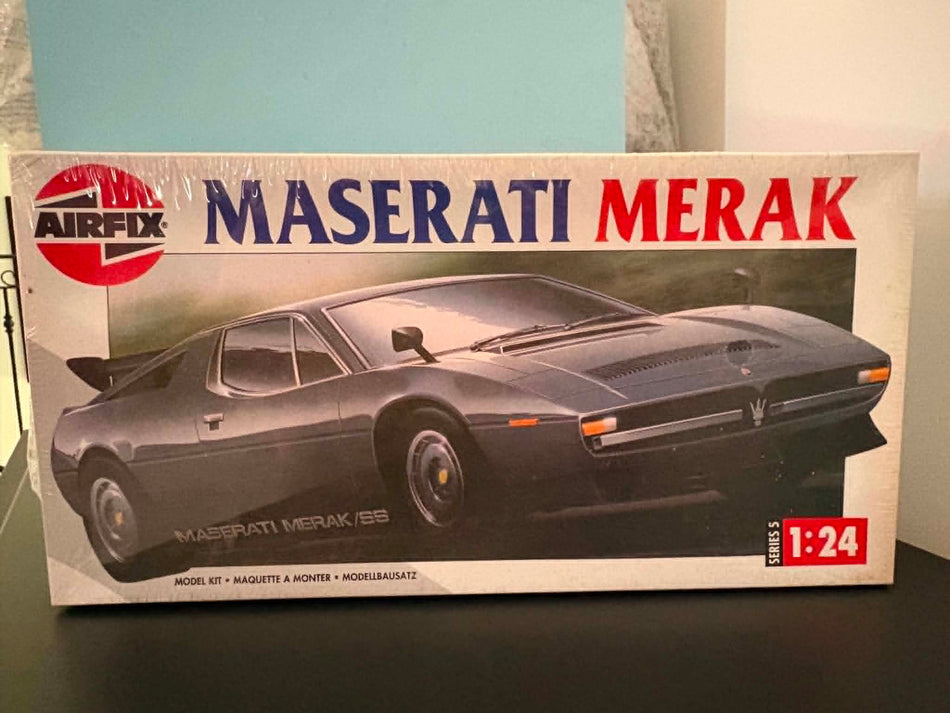 Airfix Maserati Merak 1:24 Model Kit Factory Sealed