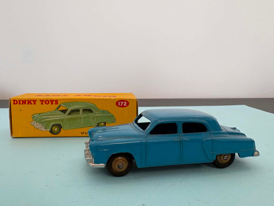 Vintage Dinky Toys 172 Studebaker Land Cruiser Blue Original Box