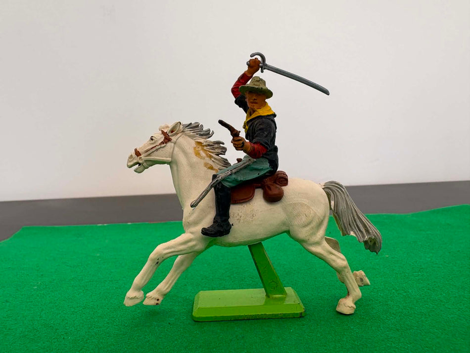 Britains Deetail Mounted 7th Cavalry Trooper