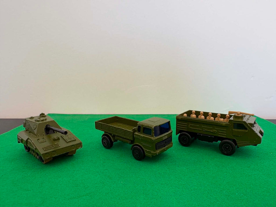 Matchbox Beach-Head Assault Military Vehicles Full Set