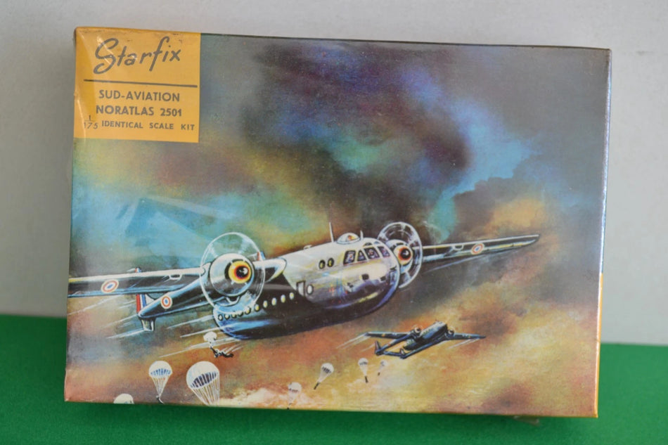 Vintage Starfix Noratlas 2501 Factory Sealed Model Kit Rare 60s/70s