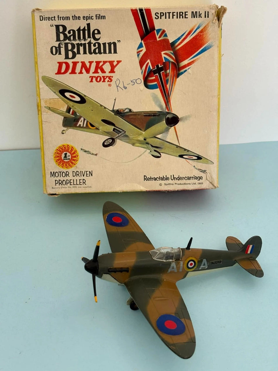 Dinky 719 Battle of Britain Spitfire MKII Boxed