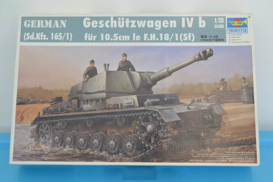 Trumpeter 1:35 German Geschutzwagen (Sd.Kfz.165/1) Model Kit