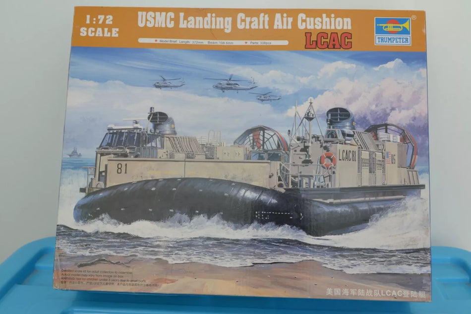 Trumpeter 1:72 USMC Landing Craft Air Cushion Model Kit